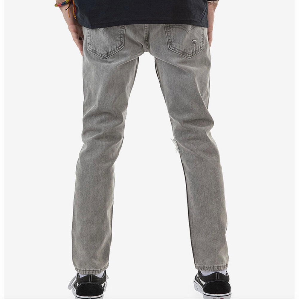 Levi’s 512 Slim Taper Flex Men’s Jeans [30x32] Midnight Plane Grey - Picture 3 of 9